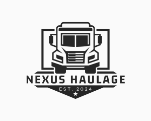 Truck Cargo Transportation logo design