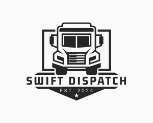 Truck Cargo Transportation logo design