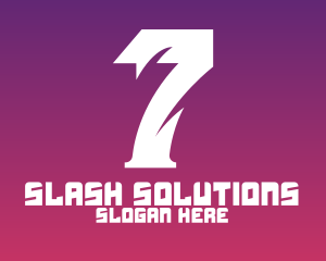 Slash Number 7 logo