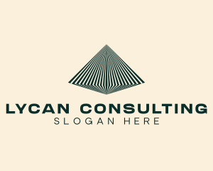 Pyramid Financial Investment logo design