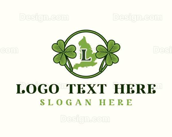 United Kingdom Shamrock Leaf Logo