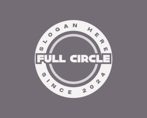 Retro Urban Circle logo design