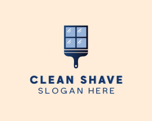 Window Squeegee Cleaning logo design