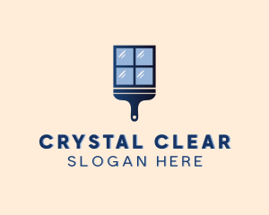 Window Squeegee Cleaning logo design