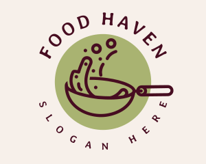 Minimalist Cafeteria Pan logo