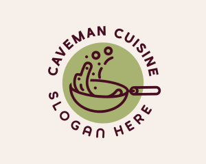 Cooking Pan Cuisine logo design