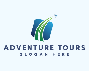 Airplane Travel Tour logo