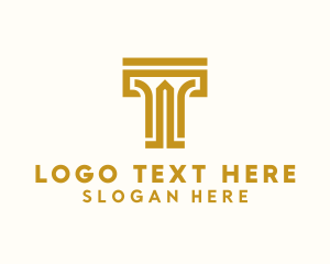 Premium Luxury Letter T logo