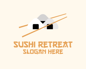 Japanese Onigiri Meal  logo design