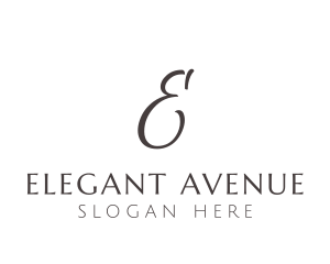 Elegant Cursive Event logo design