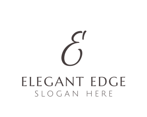 Elegant Cursive Event logo