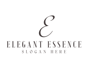 Elegant Cursive Event logo design