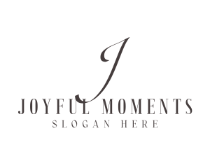 Elegant Cursive Event logo design