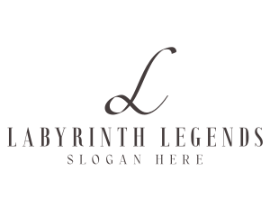 Elegant Cursive Event logo design