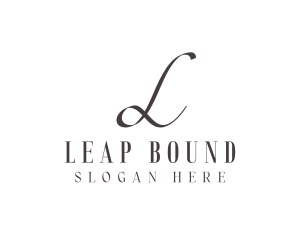 Elegant Cursive Event logo design