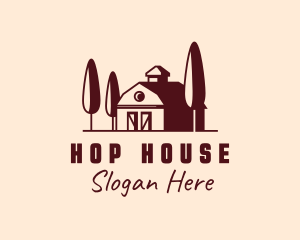 Agricultural Farm House logo design