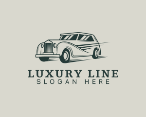 Luxury Vintage Car logo design