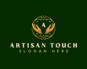 Elegant Hands Spa Therapy logo design