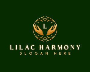 Elegant Hands Spa Therapy logo design