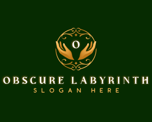 Elegant Hands Spa Therapy logo design