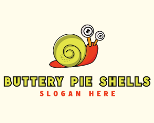 Animal Snail Slug logo design