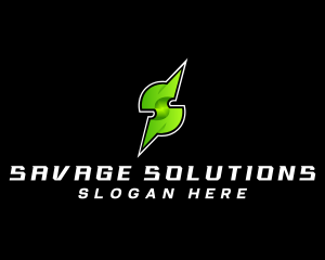 Sharp Technology Blade logo design