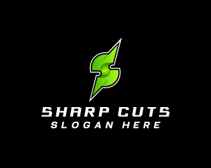 Sharp Technology Blade logo design