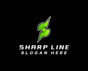 Sharp Technology Blade logo design