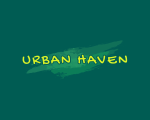 Urban Paint Graffiti  logo design