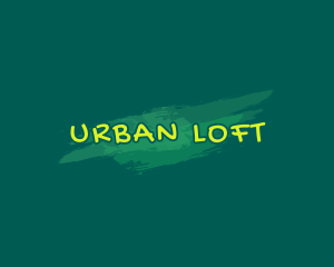 Urban Paint Graffiti  logo design