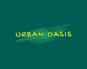 Urban Paint Graffiti  logo design