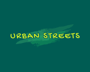 Urban Paint Graffiti  logo design