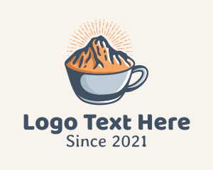 Mountain Coffee Cup logo