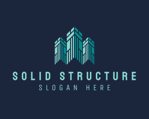 Building Structure Architecture logo design