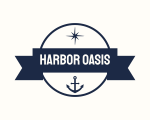 Blue Sailor Navigation Badge logo