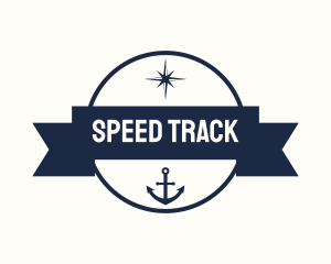 Blue Sailor Navigation Badge logo