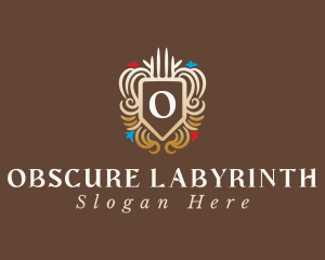 Royal Decorative Shield  logo design