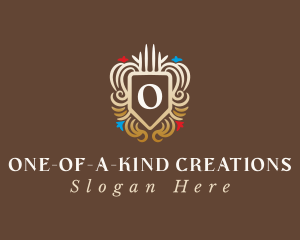 Royal Decorative Shield  logo design