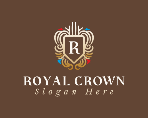 Royal Decorative Shield  logo design