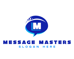 Speech Bubble Communication logo
