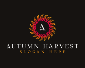 Fresh Autumn Leaves logo design