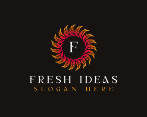 Fresh Autumn Leaves logo design