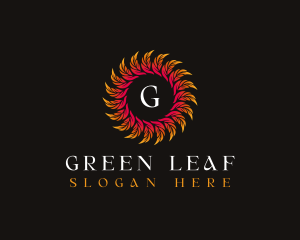 Fresh Autumn Leaves logo design