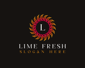 Fresh Autumn Leaves logo design