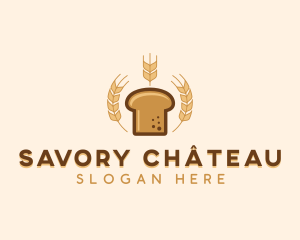 Wheat Bread Bakery  logo design