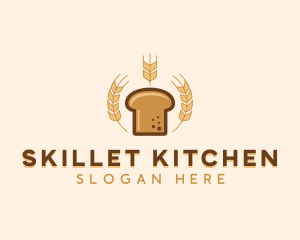 Wheat Bread Bakery  logo design