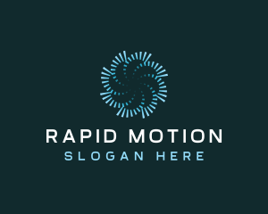 Spiral AI Motion logo design