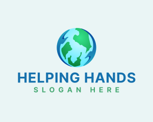 Charity Hands Globe logo