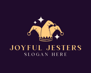 Joker Jester Hat logo design