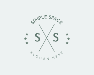 Minimalist Star Boutique logo design